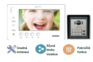 Somfy 1k venkovní modul VsystemPRO Premium