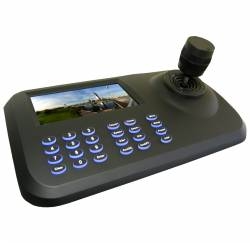 SDK95 ovládácí PTZ klávesnice pro IP-kamery, 3D joystick, LCD, HDMI, RJ45
