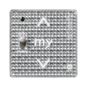 Somfy Smoove A/M Silver Shine io – nástěnný jednokanálový dotykový ovladač s A/M
